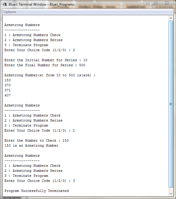 armstrong number in java using recursion armstrong number between two intervals in java